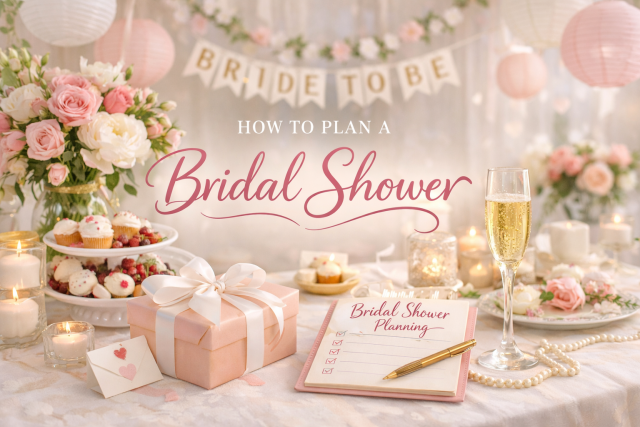 How to Plan a Bridal Shower She’ll Actually Love