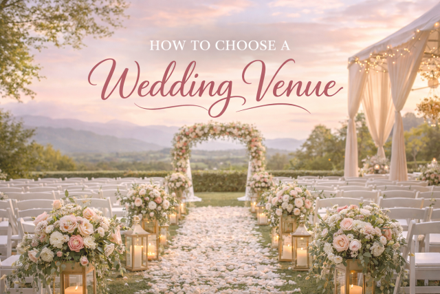 How to Choose a Wedding Venue You’ll Never Regret